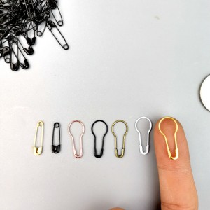 clothing accessories High Quality wholesale78Steel Pear Shape Safety Pins for Hang Tag