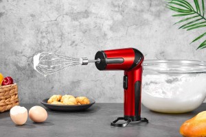 Unique 3 in 1 Cordless USB charge Hand Mixer Battery Operated Mixer Battery kitchen appliances 12w egg beater mixer 2 speed