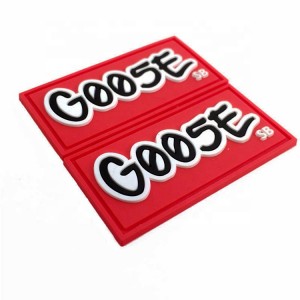 Clothing accessories 3D garment rubber label