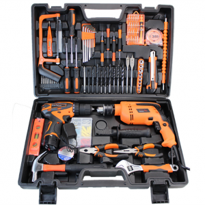 Factory Multi Set Storage Power Accessories Case heavy duty outdoor household repair tools set Plastic Tool Box