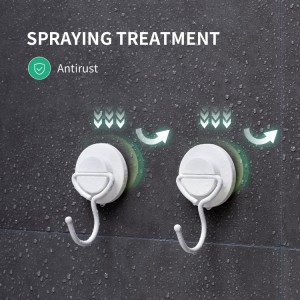 Bathroom 5KG Magic Strong Bearing Wall Mount Hook Clothes Suction Cup Hooks Towel Hanger Wall hooks