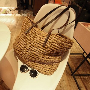Straw Bag Woven Bag New Sen Beach Bag Travel Wild Holiday Handbag