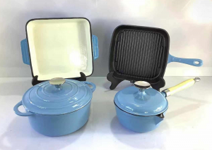 Cast iron cookware