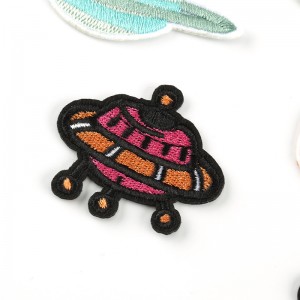Embroidered Planet UFO Astronaut Badge Patches for Clothing Accessories