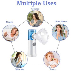 Free Sample Hospital CE Approved Medical Atomizer Portable Mini Mesh Nebulizer for Adults Kids