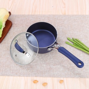 Factory Direct Supply Foreign Trade Non Stick Wok Thickened Soup Pot Pan Kitchen Set Gift Aluminum Cookware Wholesale