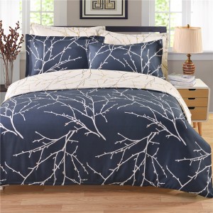Hot sale Printed Pattern 120gsm weight polyester bedding set bed linen price 3d designer bed sheet