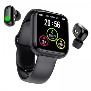 New Design X5 2 In 1 Smartwatch Tws Earbuds Smart Watch Earbuds Headset Good Quality Wireless Headset