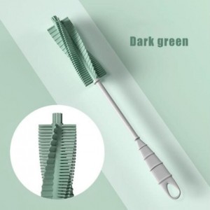 Silicone Cup Brush Kitchen Long Handle Glass Cup Cleaning Brush Household Feeding Bottle Brush Kitchen Cleaning Tools