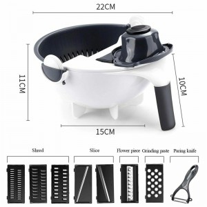 kitchen accessories Manual Magic Fruit Slicer Cutter Machine Multifunction Kitchen Tool Speedy Food Vegetable Chopper