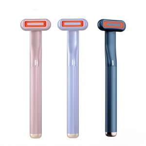 Home Use Beauty Equipment Ems Rf Led Vibrating Anti Aging Facial Massager Skin Firming Face Wrinkle Remover Neck Lift Device USB