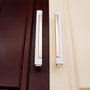 Gaveta preta da liga High Quality Door Zinc Alloy Black Drawer Kitchen Furniture Pull Handles For Cabinet Hardware
