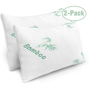 Hypoallergenic Pillows for Sleeping Cooling Bamboo Body Bed Pillows with Bamboo