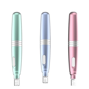 Home Use Skin Care Tool Beauty Equipment Electric MTS Meso Agujas Derma Roller Disposable Silicon Cartridge Nano Needling Pen