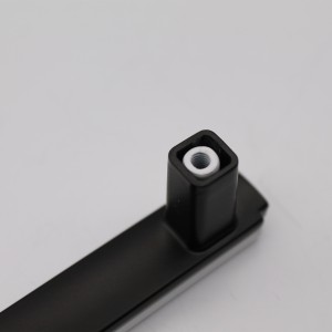 Gaveta preta da liga High Quality Door Zinc Alloy Black Drawer Kitchen Furniture Pull Handles For Cabinet Hardware