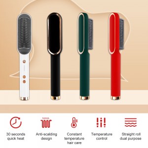 Beauty Care Product Simply Straight Brush Styler Hair Straightener Comb