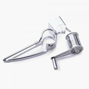 Rotary Cheese Chocolates Grater Shredder Kitchen Accessories Stainless Steel Cutter Grinder with 3 Drum Blade Home Kitchen Tools