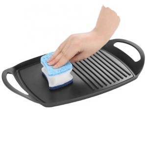 Specializing in the production of aluminum alloy cookware black non-stick European style bakeware pan