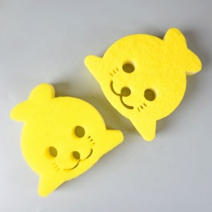 daily necessity products Stocked Feature and Sponge Material dish cleaning sponge