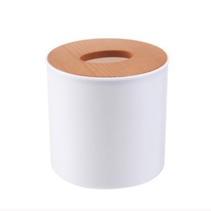 Plastic Tissue Box New Brand Modern Wooden Cover Paper with Oak Home Car Napkins Holder Case Home Organizer Decoration Tools