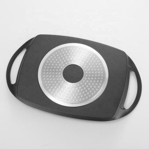 Specializing in the production of aluminum alloy cookware black non-stick European style bakeware pan