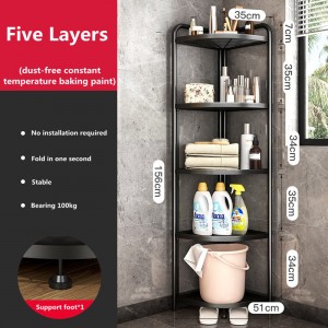 Bathroom Rack Metal Kitchen Storage Organizers For Small Cutlery Luxury Home Storage Rack Beauty Storage