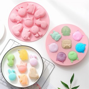 Silicone cake moulds bakeware for cake decorating chocolate jelly