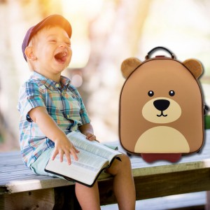Kid Toddler 15 inch Carry On Animal Trolley Hard shell Luggage