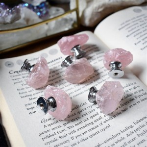 crystal stone faceted furniture handle