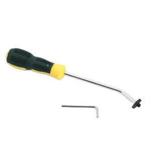 7 Pieces Tile Beauty Seam Grout Remove Tool Clearing Tool Set with Screwdriver Handle