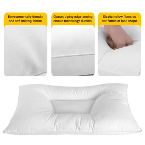 Pillow Company Cervical Orthopedic Neck Support Pillow – White Firm