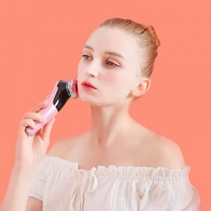 EMS Massager LED light therapy Sonic Vibration Wrinkle Removal Skin Tightening Hot Cool Treatment Skin Care Facial Beauty Device