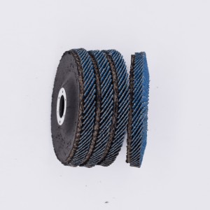 zirconia abrasive tools 5 inch 40 grit flap disk for metal polishing