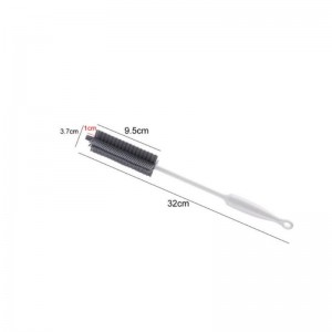 Silicone Cup Brush Kitchen Long Handle Glass Cup Cleaning Brush Household Feeding Bottle Brush Kitchen Cleaning Tools