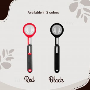 Kitchen tools 45ml coffee scoop plastic adjustable measuring spoon
