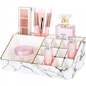 Moko Small Makeup Organizer, Premium Quality Cosmetic Storage for Lipsticks, Brushes