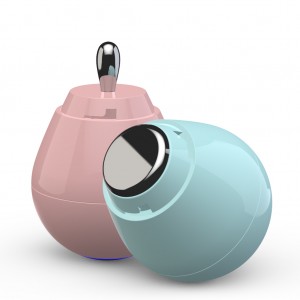 Unique design two interchangeable massage tips EMS skin lifting instrument facial beauty personal care tools