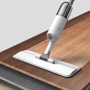 Free Hand Flat Floor Mist Swob Household Washing Bathroom Tool Scrape Cleaning Automatic Spray Water Floor Mop