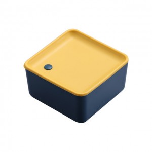Multi-function Airtight Food Container Desktop Organizer Box Kitchen Living Room Storage Containers Plastic Storage Box with Lid