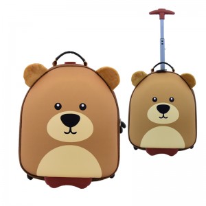 Kid Toddler 15 inch Carry On Animal Trolley Hard shell Luggage