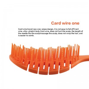Paddle Massage Twist Comb Dry Wet Hair Care Styling Tool Anti Tangle Anti-static Elastic Flexible Detangle Hairbrush