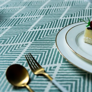 Custom Linen White Tablecloth Square Round Rectangle Polyester Jacquard Tablecloth Table Cloth For Picnic Banquet Wedding Home
