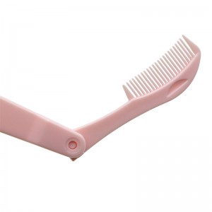 Brow Lash Groomer Private Label Double Head Makeup Tools Foldable 2 1 Eyebrow Comb And Brush