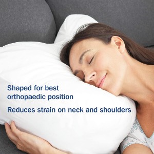 100% Cotton Hypoallergenic Soft Pillow Orthopedic For Back and Neck