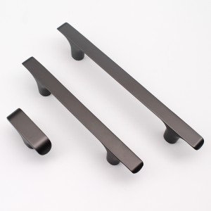 Cheap C Shape Zinc Cabinet Zinc Coffee Hardware Brushed Brass Cabinet Pulls