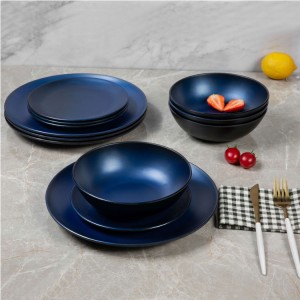 Dinar set 36 prics chinese melamine tableware, eco friendly unbreakable melamine dinner set dinnerwares