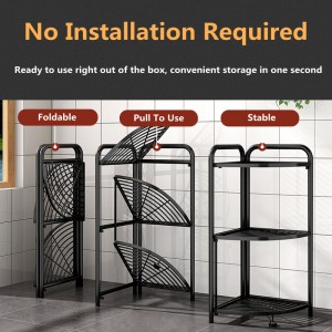 Bathroom Rack Metal Kitchen Storage Organizers For Small Cutlery Luxury Home Storage Rack Beauty Storage