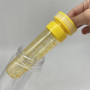 Wholesale high quality plastic BPA free sport blank water bottle custom logo fruit filter drink bottles