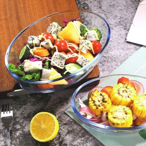 Oven Microwavable Safe Bakeware Pans Pyrex Borosilicate Glass Baking Tray Dish Set