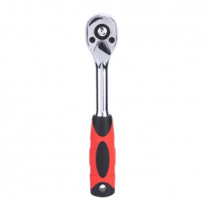 12pcs Cr-v Quick Release 14 Inch Ratchet Socket Wrench Set With Hanging Rack